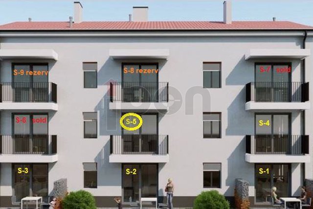 Apartment, 40 m2, For Sale, Viškovo