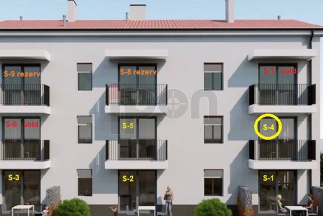 Viškovo, stan na 1 katu sa balkonom, prodaja