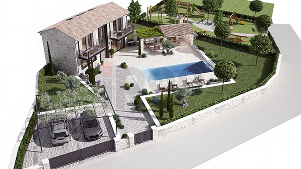 Filipana, moderna samostojeća kuća sa bazenom