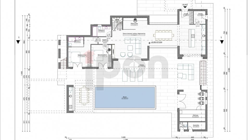 House, 402 m2, For Sale, Filipana
