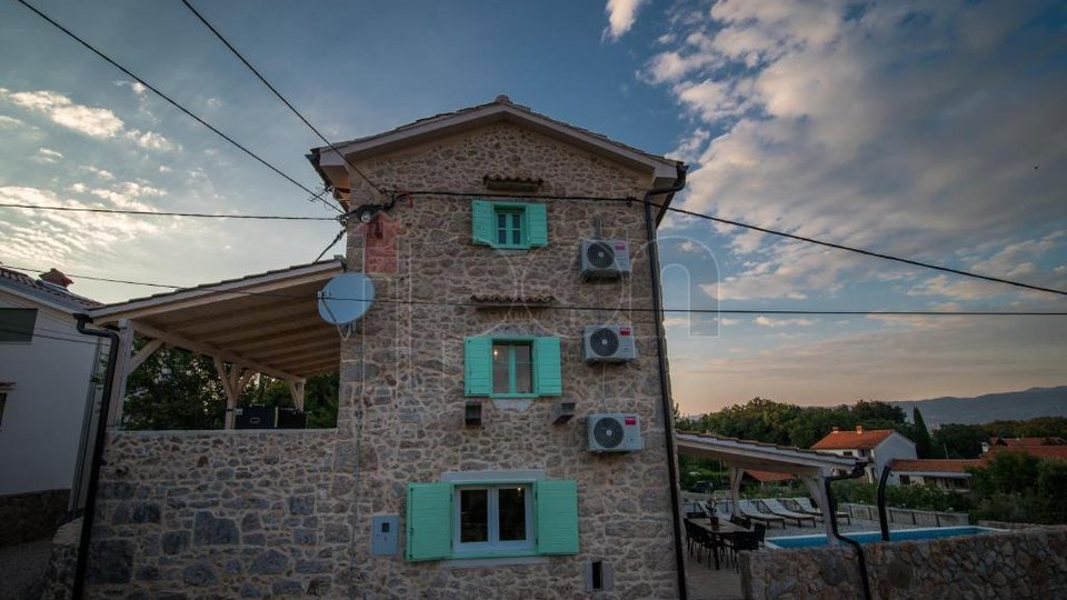 House, 140 m2, For Sale, Vrbnik - Risika
