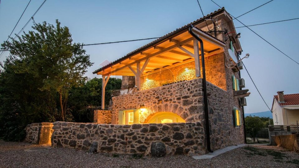 House, 140 m2, For Sale, Vrbnik - Risika