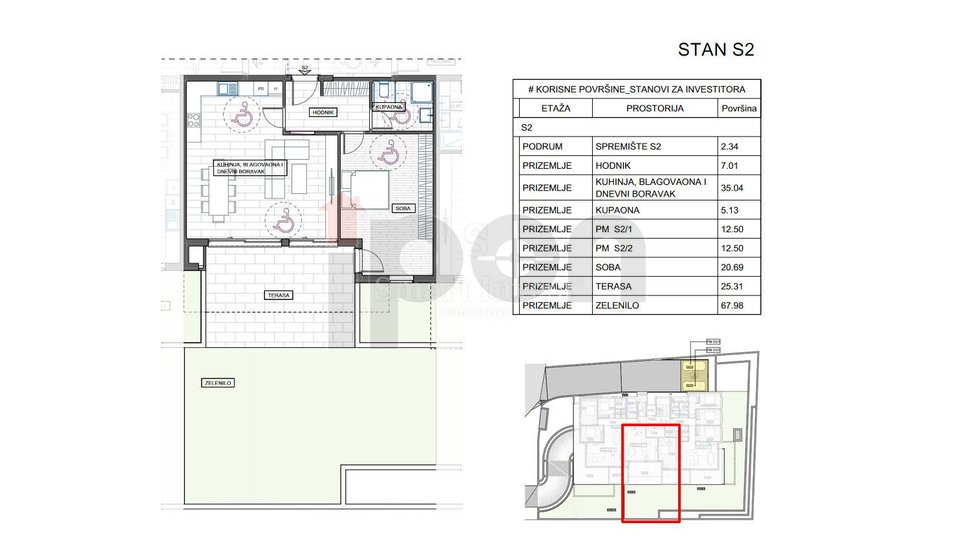 Apartment, 82 m2, For Sale, Rijeka - Trsat