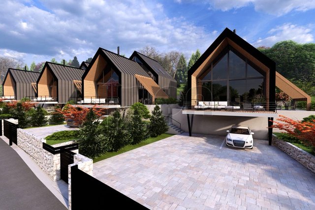 Fužine, građevinsko zemljište za izgradnju moderne goranske kuće na atraktivnoj lokaciji!
