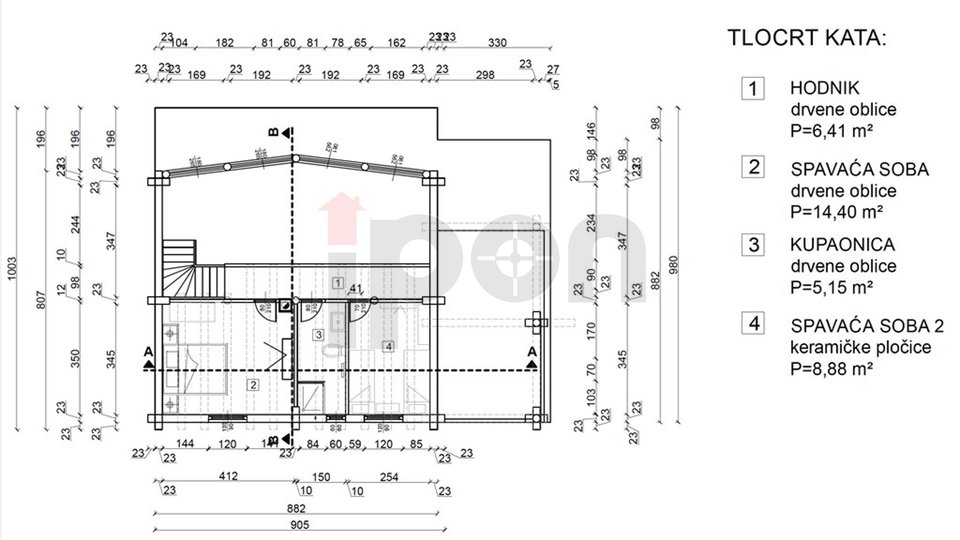 House, 124 m2, For Sale, Fužine