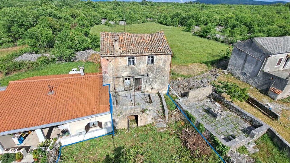 House, 120 m2, For Sale, Vrbnik - Garica