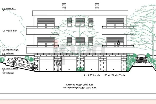 Wohnung, 49 m2, Verkauf, Hreljin